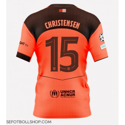 Billiga Barcelona Andreas Christensen #15 Tredje fotbollskläder 2025-26 Kortärmad Billiga Barcelona Andreas Christensen #15 Tredje fotbollskläder 2025-26 Kortärmad